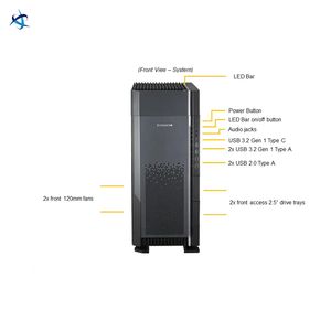 As-5014A-TT İş İstasyonu Tek Soketli Threadripper Pro İşlemcili DDR4 PCIe 4.0 Tower Yüksek Performanslı Bilgi İşlem Platformu - Product Image 3