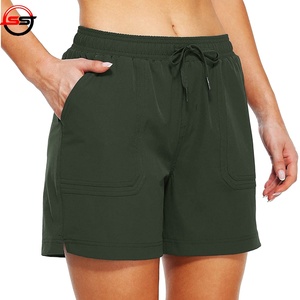 Shorts Deportivos de Cintura Alta para Mujer, Precio Económico, Shorts Casuales para Entrenamiento al Aire Libre, Shorts Deportivos para Mujer, Nuevos Shorts para Mujer - Product Image 1