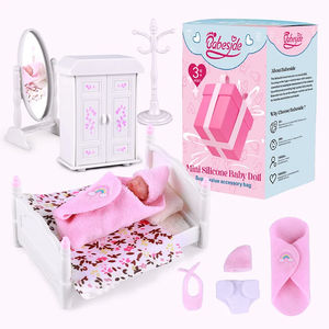 Muñecas Bebé <span class=keywords><strong>Reborn</strong></span> <span class=keywords><strong>de</strong></span> <span class=keywords><strong>Silicona</strong></span> Suave <span class=keywords><strong>de</strong></span> Cuerpo Completo, Personalizadas, Pequeñas, <span class=keywords><strong>Mini</strong></span>, para Dormir, Modelo <span class=keywords><strong>de</strong></span> Moda, Juego <span class=keywords><strong>de</strong></span> Juguetes Unisex, Regalo - Product Image 6