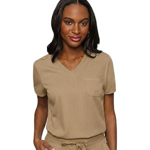 Uniformes Médicos de Spandex de Alta Calidad, Antiarrugas, Transpirables, Ropa de Trabajo Clínica, Uniformes para Hospitales y Consultorios Dentales - Product Image 1