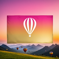 Drapeaux en polyester double face imprimés sur mesure 3x5 avec bannière extérieure durable avec logo pour la publicité d'événements sportifs Design gratuit