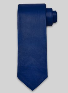 Corbata de Cuero con Rayas en Relieve para Hombre, Corte Slim Fit, PU Suave, Diseño Clásico, Multifuncional, para Eventos Formales y de Negocios - Product Image 2