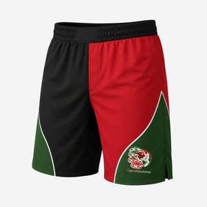Professional MMA Fight Shorts Wholesale Plain Stretch Polyester Spandex Athletic Shorts Breathable Comfortable MMA Shorts - Product Image 6