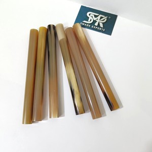 Varillas de Cuerno de Búfalo Natural de Primera Calidad, Rollos de Cuerno Pulidos y Lisos para Empuñaduras de Cuchillos, Incrustaciones de Joyería, Tallado y Proyectos de Manualidades - Product Image 2