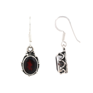 High Design Gypsy Bohemian 925 Sterling Silver Natural Blue Topaz Two Stone Drops Dual Energy Spiritual Healing Peace - Product Image 4