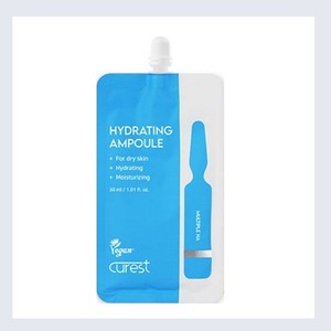 แอมพูลเกาหลี K-Beauty CureRest Hydrating Ampoule 30 มล. ผลิตในเกาหลี เซรั่มบำรุงผิวหน้าสำหรับทุกเพศ - Product Image 1