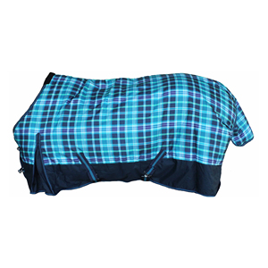 Couverture de cheval en coton de haute qualité, rembourrée, chaude pour l'hiver, avec 4 sangles de fixation, grande rabat de queue, pour le dressage, utilisable toutes saisons - Product Image 6