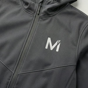 Veste d'hiver unisexe moderne à capuche, imperméable, style streetwear, avec logo personnalisé, légère, coupe-vent d'extérieur pour entreprise - Product Image 5