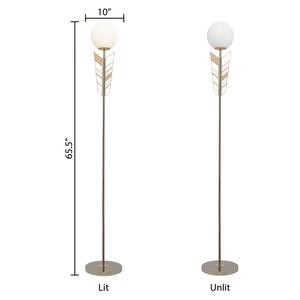 Lámpara de Pie Contemporánea con Altura Ajustable para Iluminación de Esquina en Sala de Estar - Product Image 5