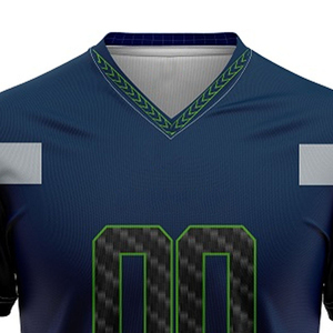 Maillot de football personnalisé de haute qualité, fournisseur d'exportation aux États-Unis, uniforme sportif respirant en maille polyester - Product Image 6