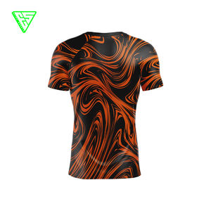 Rashguard de Compresión para MMA y BJJ, Diseño OEM, Impresión Digital Personalizada, Transpirable, de Secado Rápido, Antibacterial, Ecológico, Unisex - Product Image 3