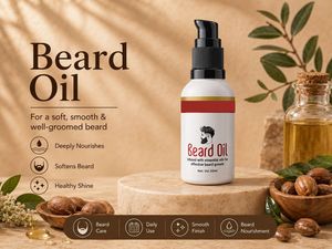 ผู้ผลิตน้ำมันบำรุงเคราแบบพรีเมียมสำหรับแบรนด์ดูแลเส้นขนเฉพาะทาง - Product Image 3
