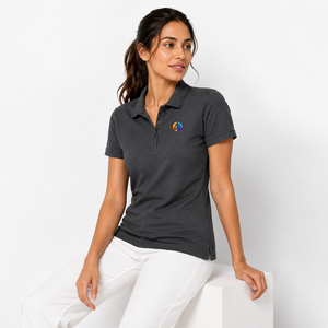 comfortable women <b>polo</b> shirt designed with smooth fabric a neat collar and relaxed shape for everyday outfits work travel and - Product Image 6