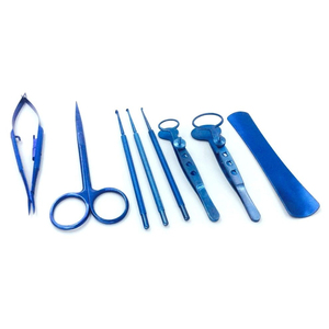 ชุดเครื่องมือผ่าตัดไทเทเนียมคุณภาพสูงสำหรับโรคชาลาซิออน 8 ชิ้น เครื่องมือผ่าตัดตาแบบใช้ซ้ำได้ ใช้งานด้วยมือ - Product Image 4
