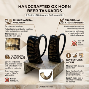 Handmade Eco-Friendly Viking Buffalo Horn Drinking Mug Natural Shape Animal Modern <b>Beer</b> Coffee Home Decor Collectible Gift - Product Image 6