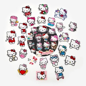 Parche Bordado Personalizado en 3D, Ecológico, de Tela Tejida con Flores, Termoadhesivo, con Logotipo Personalizado para Ropa y Gorras - Product Image 3