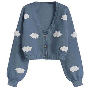 Suéter de Mujer de Lujo, Mezcla de Cachemira, Corte Holgado, Tejido Suave, Jersey Cálido y Elegante para la Colección de Invierno - Product Image 5