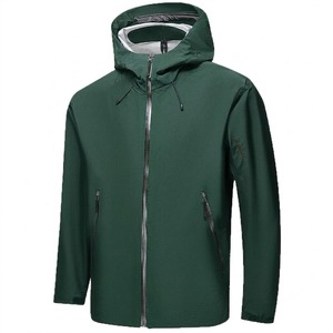 Chaqueta Impermeable y Cortavientos de Alta Calidad, Personalizable por el Fabricante, Trilaminada, para Exteriores, con Capucha, para Primavera - Product Image 1