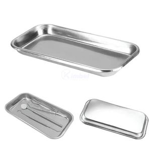 Bandejas de esterilización dental de acero inoxidable al por mayor, varios tamaños, juego de cajas de almacenamiento para instrumentos quirúrgicos - Product Image 5