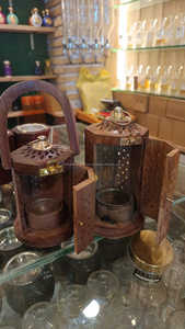 Brûleur d'encens religieux rustique fabriqué à la main encens en bois naturel encensoir bouchon de coriandre attrape-cendres pour diffuseur de saison de printemps - Product Image 5