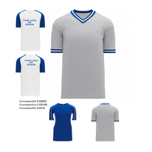 เสื้อเบสบอลสีฟ้าอ่อนแบบสั่งทำพิเศษ แขนสั้น สำหรับผู้ใหญ่ ทรงปกติ พิมพ์ลายแบบซับลิเมชั่น ระบายอากาศได้ดี ติดกระดุมด้านหน้า - Product Image 2