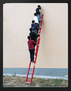 Escalera Extensible Plegable de Alta Resistencia, Escalera de Aluminio Portátil Multiusos para Ático, Techo, Apartamento, Almacén - Product Image 2