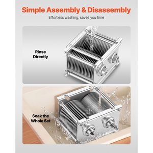 Lama di Ricambio Industriale per Affettatrice di Carne di Grado Commerciale, 5mm in Acciaio Inossidabile, Modello 90, per Carne Disossata e Morbida - Product Image 4