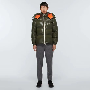 Chaqueta Acolchada de Plumón Personalizada de Alta Calidad para Hombre, Chaqueta de Burbujas Transpirable con Forro de Piel de Oveja, Chaqueta Sublimada - Product Image 6