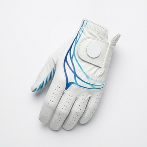 ถุงมือหนังแกะคาเบรตต้าพรีเมียมสำหรับกอล์ฟ มือซ้าย ลายโลโก้แบบนูน รับผลิตแบบ OEM ODM ขายส่ง ผู้ผลิต ผู้จัดจำหน่าย MOQ ต่ำ - Product Image 3