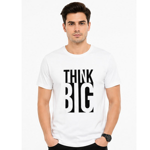 T-shirt en coton personnalisé pour hommes, t-shirt décontracté uni à manches courtes de qualité supérieure, usine de vêtements OEM ODM, t-shirt en coton pour hommes à manches courtes - Product Image 1