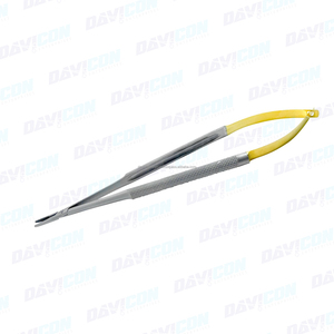 Gold Spring Handle Needle Holder, 5.9inch (15cm), STR Tips W/o Lock - Product Image 2