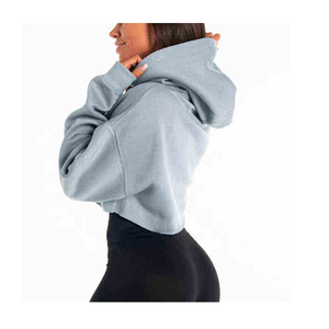 Sudadera con Capucha para Mujer de Alta Calidad, 100% Algodón, Secado Rápido, Transpirable y Ligera, con Hombros Caídos - Product Image 4