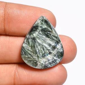 พลอยเซราฟินไนต์ FAIJAN GEMS คุณภาพสูง รูปทรงผสม หลายขนาด สำหรับบำบัดรักษา แบบคาโบชอง พลอยหลวม รับรองโดยบุคคลที่สาม จากราชสถาน - Product Image 2