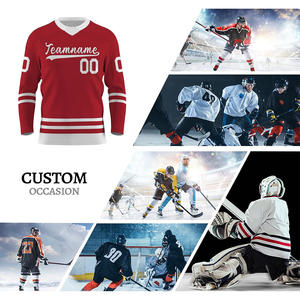 Quick Dry Printed Summer Performance Ice Hockey Jersey Custom Team Logo Shirt Lightweight Hockey Uniform for Tournament Matches - Product Image 5