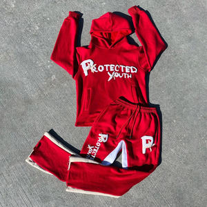 Chándal de Invierno Personalizado con Logotipo para Hombre, Chándal Estampado de Alta Calidad 100% Algodón, Chándal Estampado Personalizado de Alta Calidad para Niños - Product Image 2