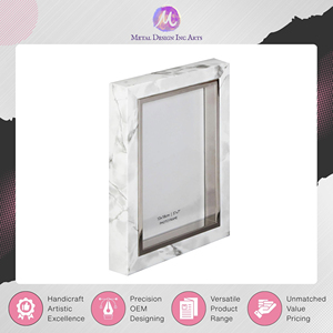 Low Market Price Best in Selling Highly Durable Quality Handmade Rectangular Shape Marble Photo <b>Frame</b> from Indian Supplier - Product Image 2