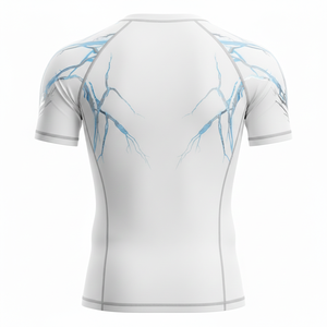 Durable <b>rash</b> <b>guard</b> shirt for men <b>women</b> kids MMA BJJ jiu jitsu no gi training custom sublimated compression wholesale swimwear - Product Image 2