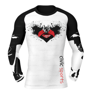 Vente en gros de rashguards de compression MMA à manches courtes pour hommes, chemises BJJ personnalisées avec protection UPF50+ antibactérienne en spandex/polyester - Product Image 3