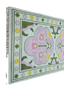 Alfombras de corredor anudadas a mano tradicionales de algodón de alta calidad, 2,8x12, juegos de sala de estar personalizados, área antideslizante hecha a mano para mascotas - Product Image 5