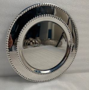 Round Iron Charger Plate With Mirror Polish For Formal Dinner Table Setting Hotel Banquet And Premium Restaurant - Product Image 6