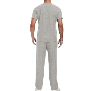 Ropa Deportiva para Gimnasio, Conjunto Deportivo de Dos Piezas en Felpa Técnica para Entrenamiento de Verano para Hombre, Superventas, MOQ Bajo - Product Image 2