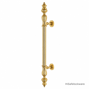 Export Quality AURELIUS Luxury Brass <b>Door</b> <b>Handle</b> Decorative Modern <b>Pull</b> <b>Handle</b> for Interior Exterior <b>Doors</b> Manufacturer - Product Image 2