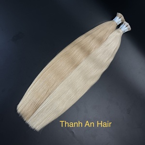 <b>Top</b> Selling High Quality Bulk Natural <b>Silky</b> Wave Vietnamese Virgin Human Hair Extensions Premium Quality Products - Product Image 3