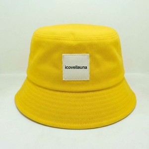 Custom Bucket <b>Hats</b> with Woven Label Tag OEM Low MOQ Private Label Bulk Order Headwear Supplier - Product Image 1