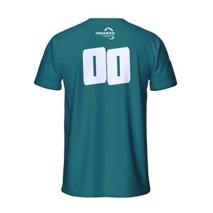 T-shirt court personnalisable pour homme, coupe ample, col rond, manches courtes, tricot uni, vente en gros - Product Image 6