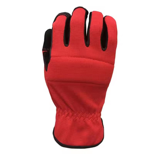 Guantes Deportivos para Exteriores, Palma de Cuero Sintético, Guantes Mecánicos de Alta Calidad para Trabajo Industrial - Product Image 3