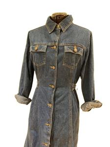 Robe en Jean matelassé pour femmes, imperméable, nouvelle collection, grande taille, bon marché, vêtements d'hiver, vente en gros - Product Image 3