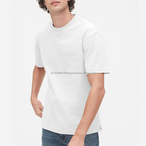 Camiseta Deportiva Personalizada para Hombre, Manga Corta, Informal, con Logotipo Estampado, de Algodón Transpirable y Elástico para Correr, Nueva Llegada - Product Image 3