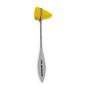 Marteau de réflexes Taylor jaune de 7,5 pouces, instrument médical chirurgical en acier inoxydable de qualité allemande pour diagnostic neurologique - Product Image 5