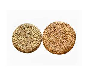 Salvamanteles de Jacinto de Agua Natural, Tejido a Mano, Diseño Bohemio, Ecológico, Antideslizante, 10 mm de Grosor, Color Personalizado, Duradero, Venta al por Mayor - Product Image 5